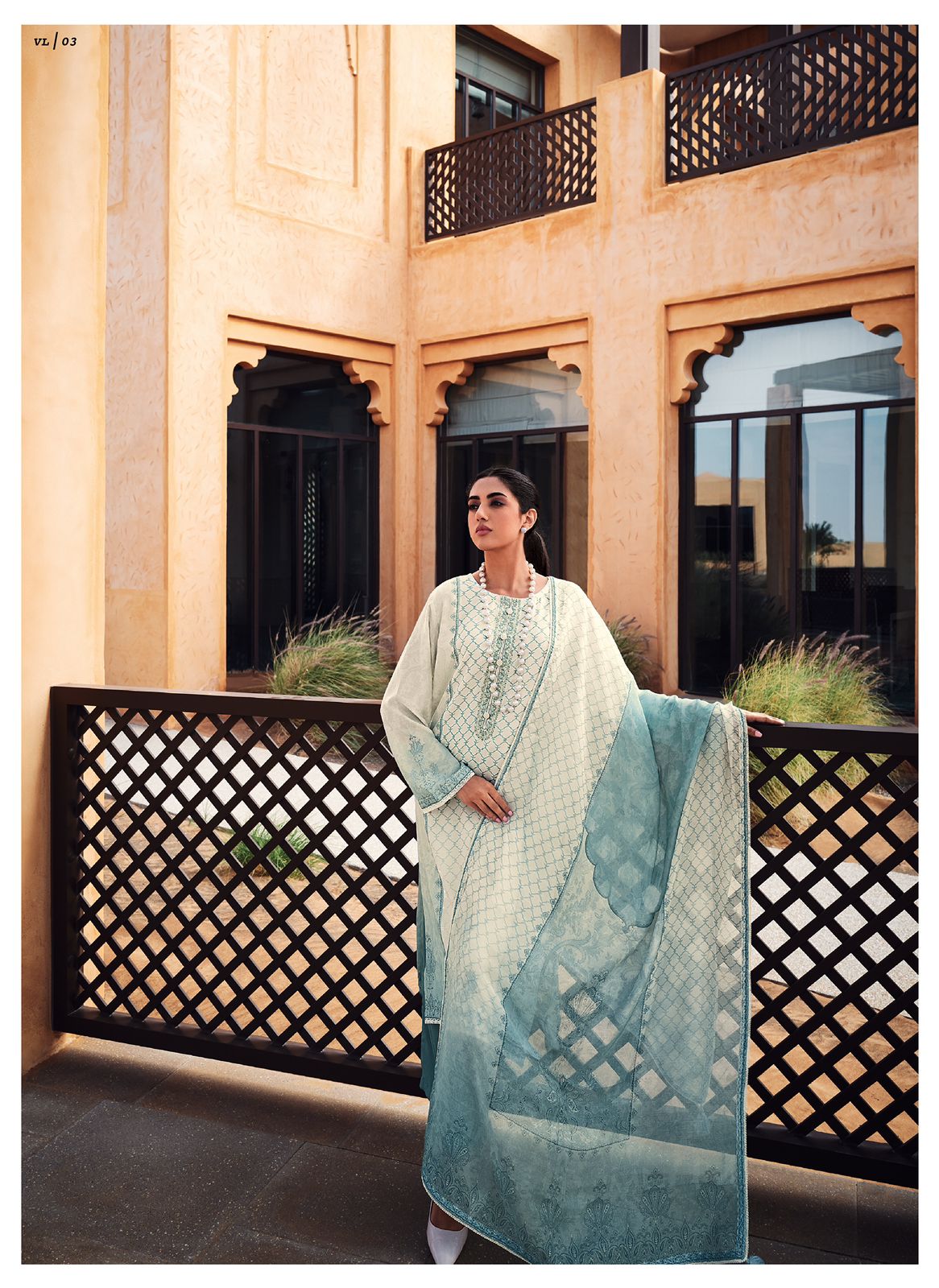 Varsha Vanilla Wholesale Viscose Muslin Digitally Printed With Embroidery Salwar Suits