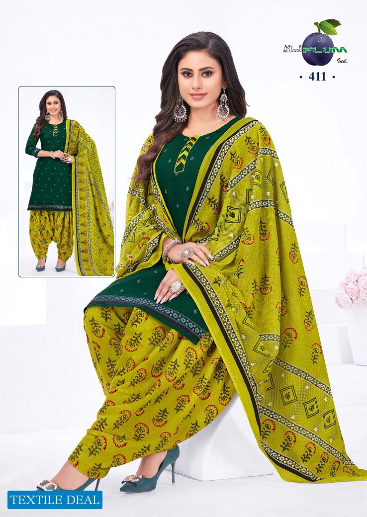 Black Plum Iconic Vol-4 Wholesale Pure Cotton Printed Dress Material