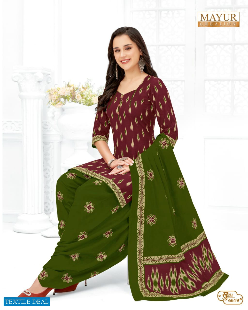 Mayur Khushi Vol-66 Wholesale Pure Cotton Printed Dress Material