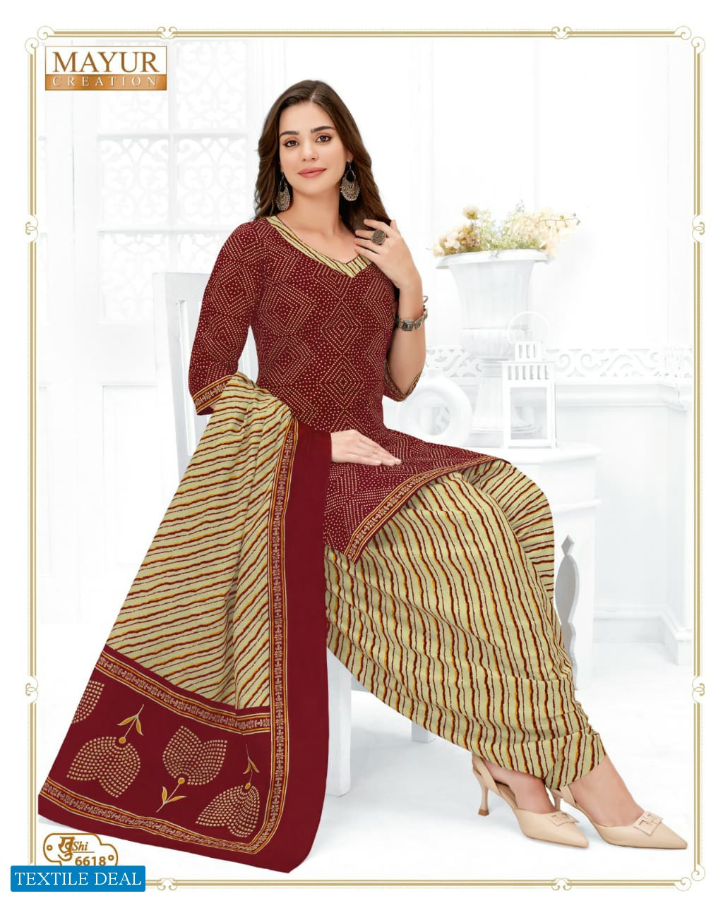 Mayur Khushi Vol-66 Wholesale Pure Cotton Printed Dress Material