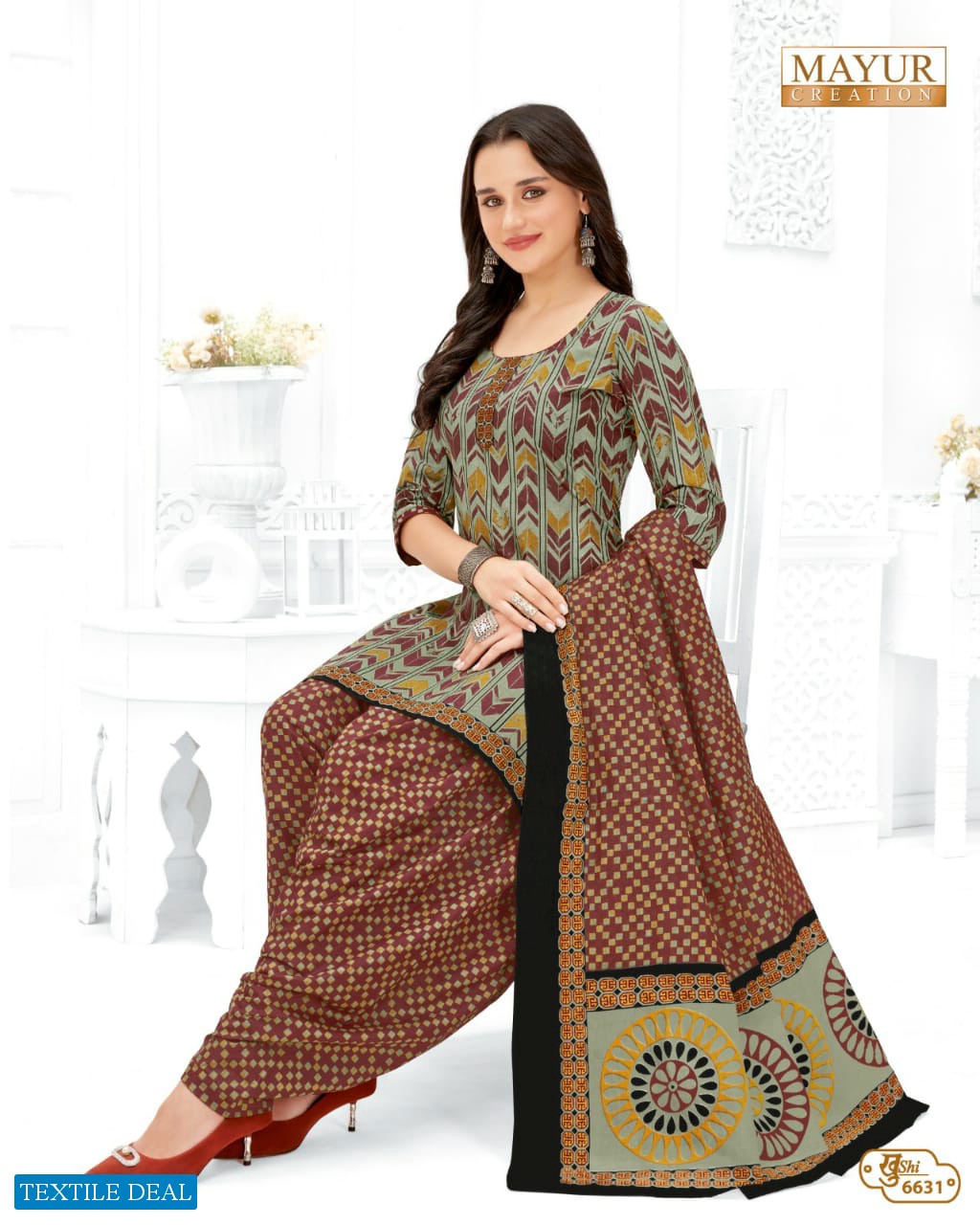 Mayur Khushi Vol-66 Wholesale Pure Cotton Printed Dress Material