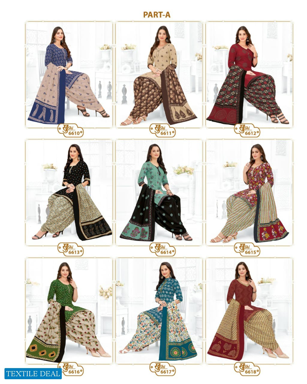 Mayur Khushi Vol-66 Wholesale Pure Cotton Printed Dress Material