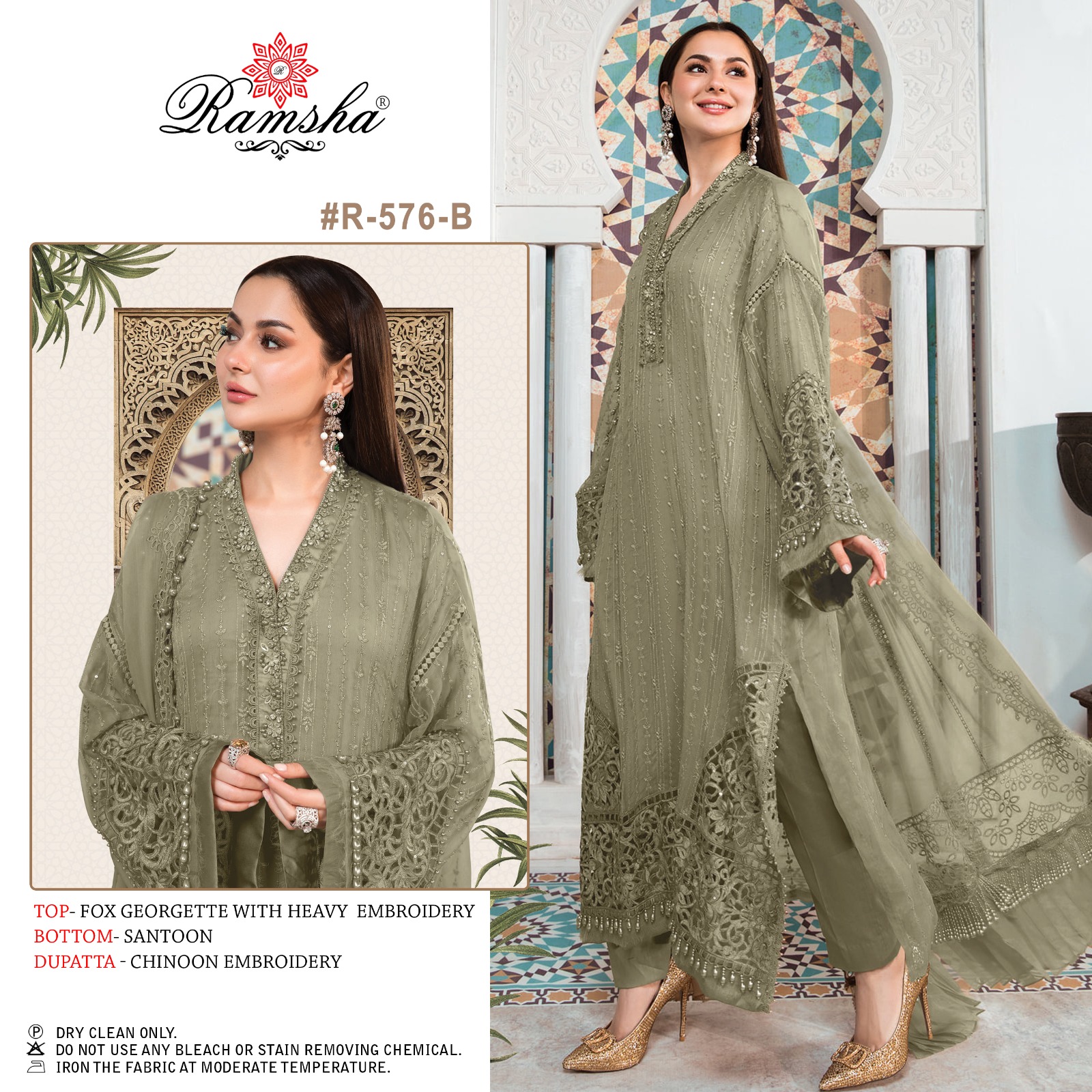 Ramsha R-576 Wholesale Pakistani Concepts Pakistani Suits