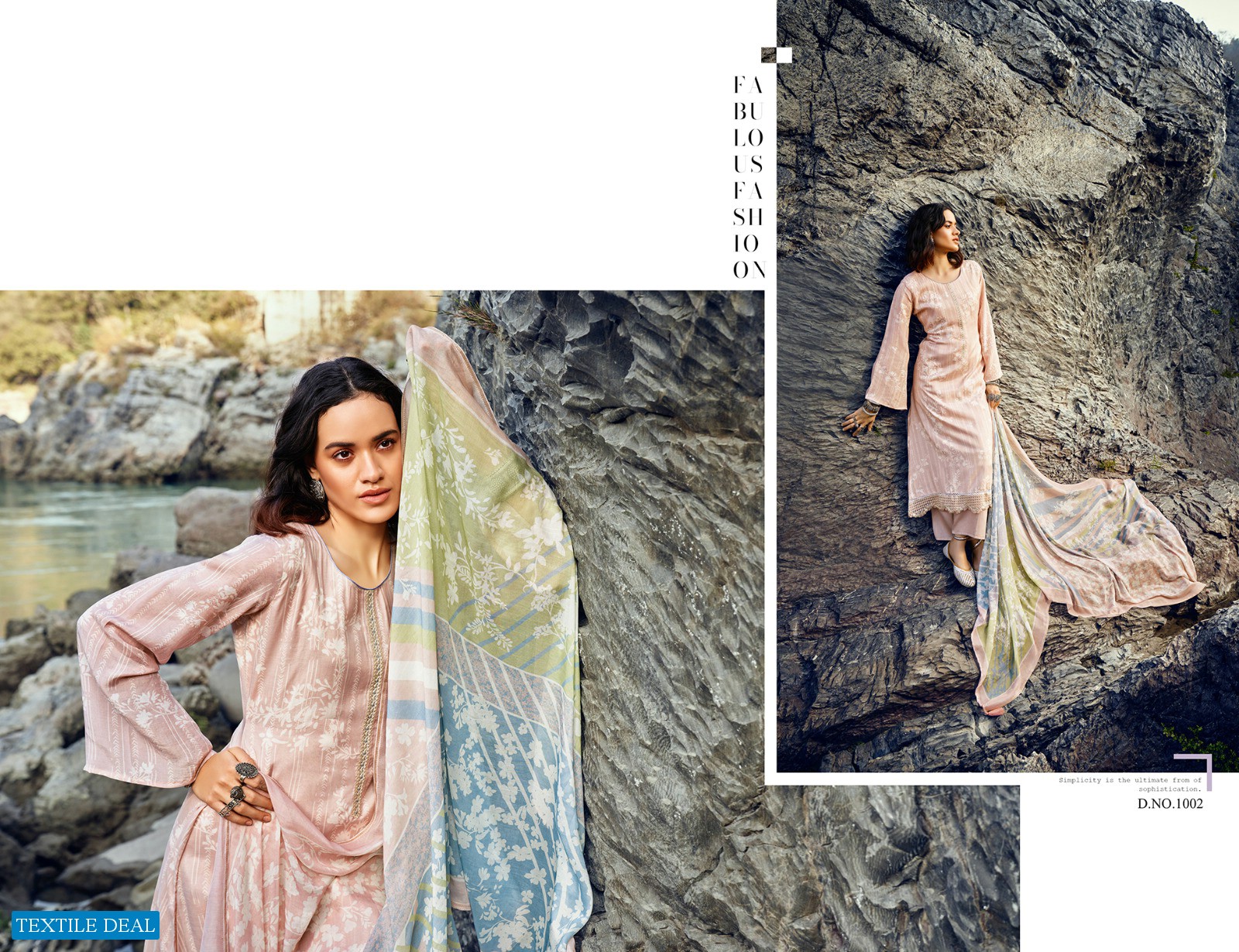 Rang Summer Shine Wholesale Pure Muslin With Neck And Embroidery Dress Material