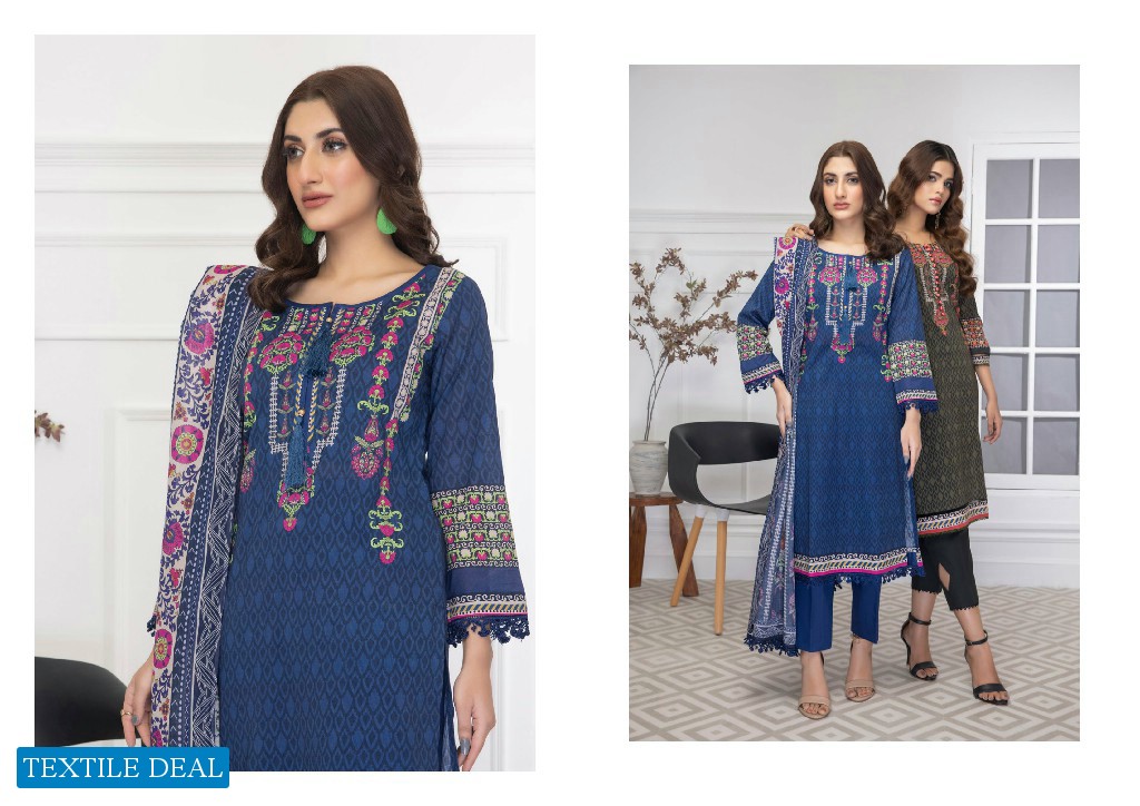 Regalia Salina Doby Stripe Vol-2 2023 Wholesale Pakistani Style Suits