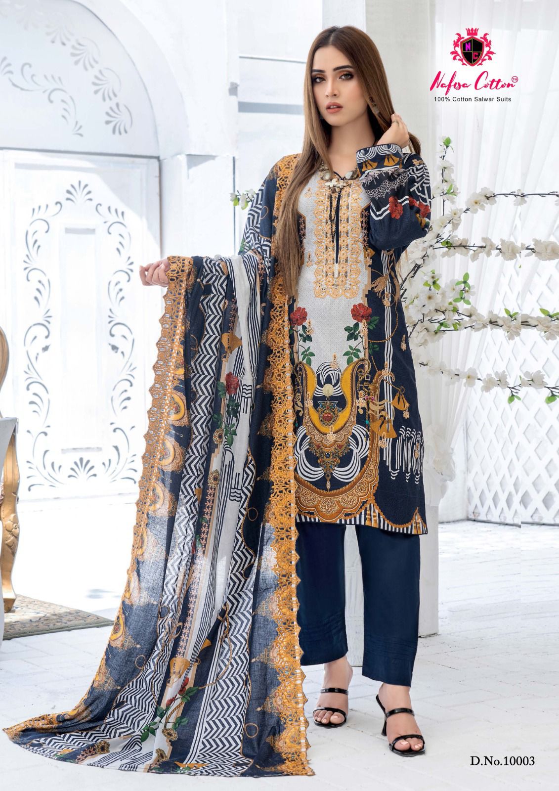 Nafisa Sahil Designer Cotton Collection Vol-10 Wholesale Lawn Cotton Printed Dress Material