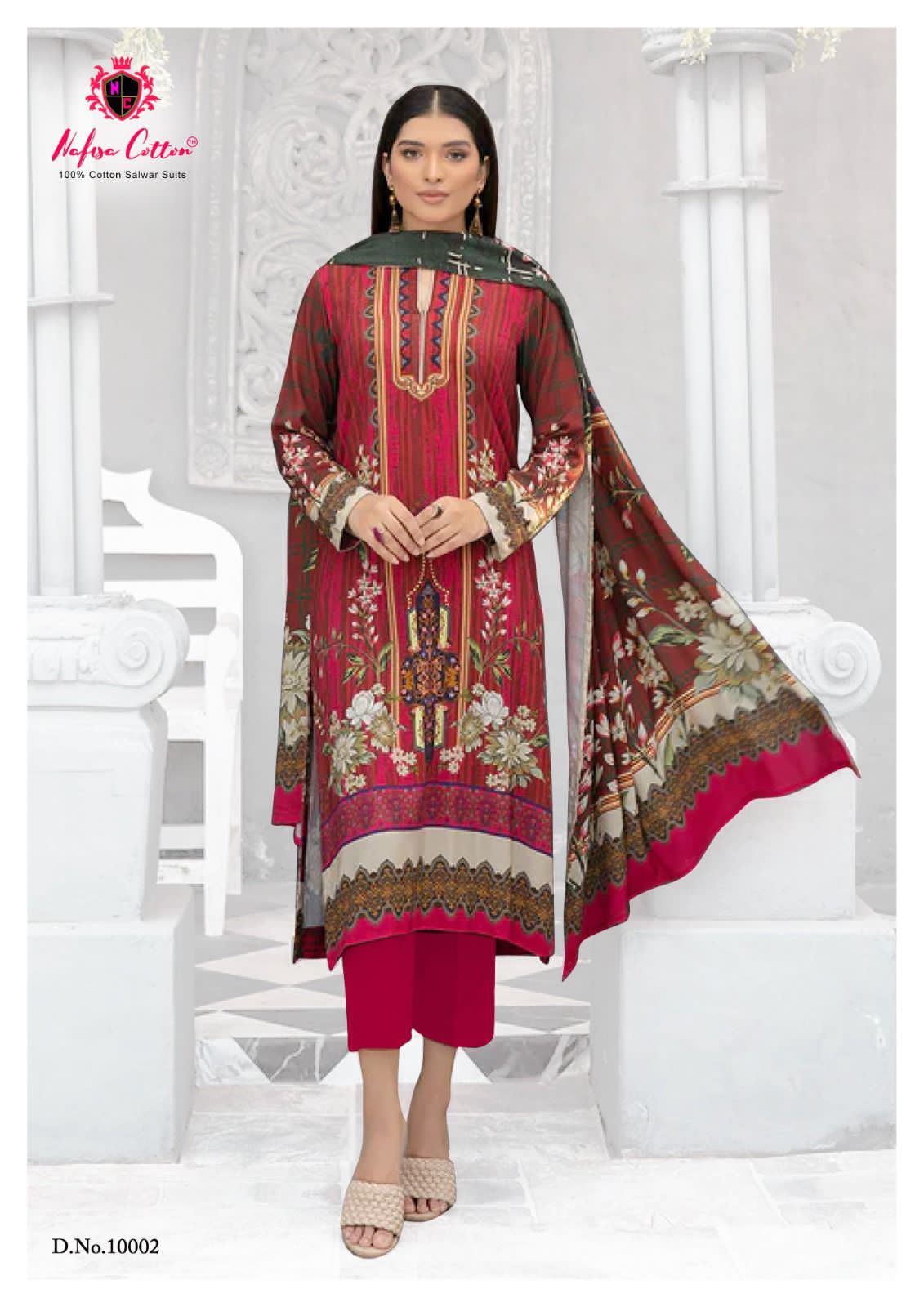 Nafisa Sahil Designer Cotton Collection Vol-10 Wholesale Lawn Cotton Printed Dress Material