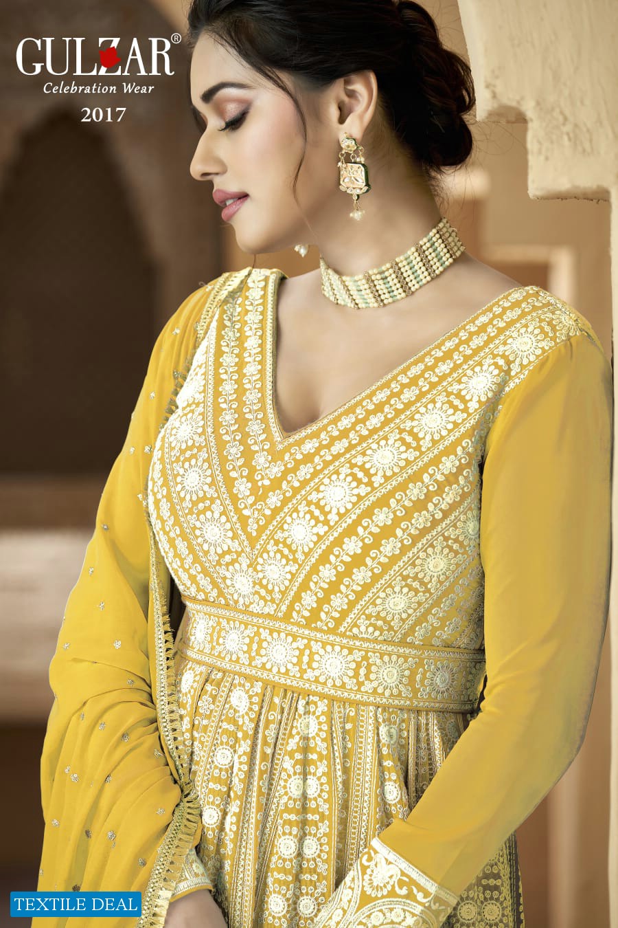 Gulzar Resham Wholesale Designer Ethnic Salwar Suits