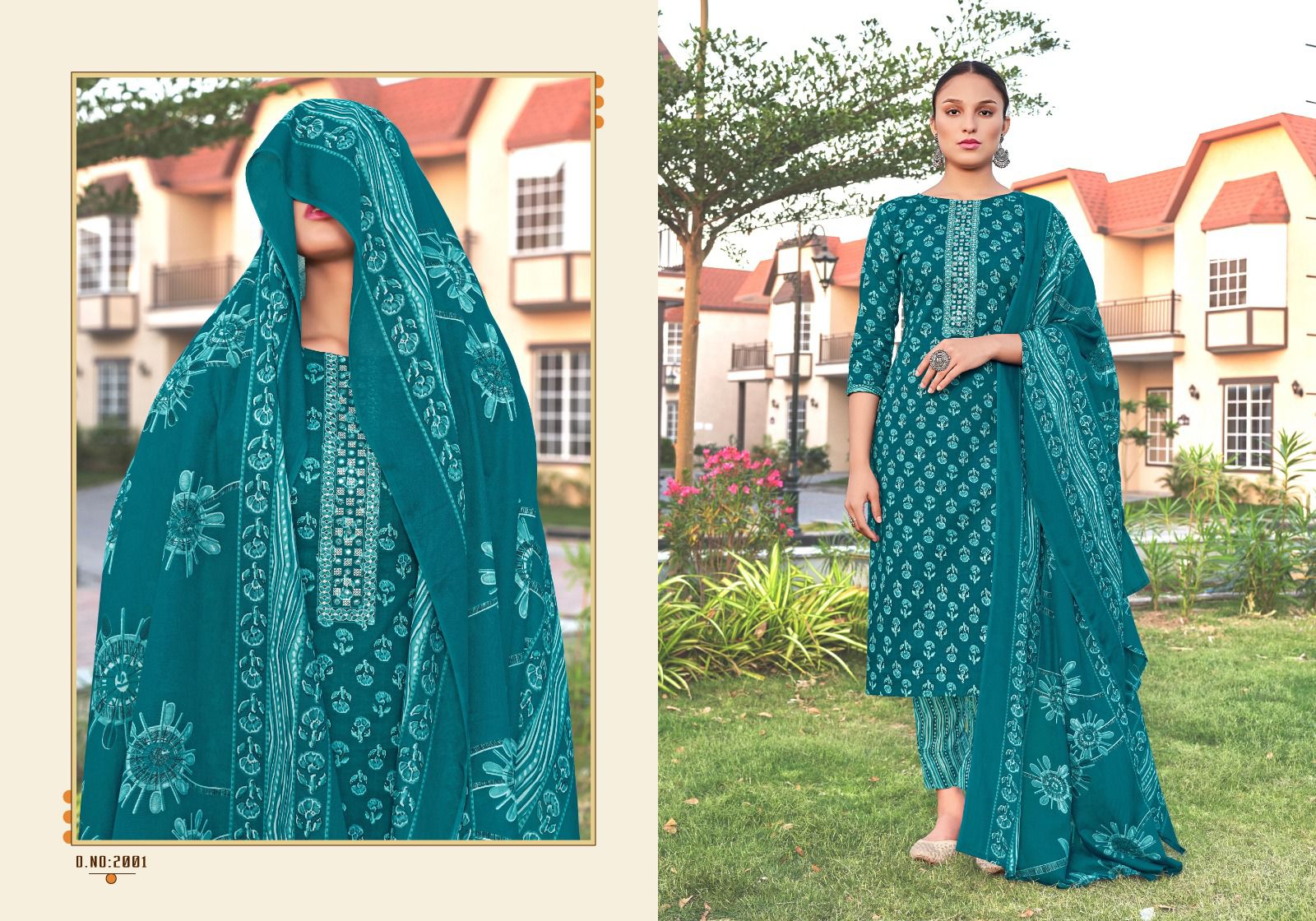 Radha Fab Suhani Vol-2 Wholesale Pure Cotton Prints With Delicated Embroidery Dress Material