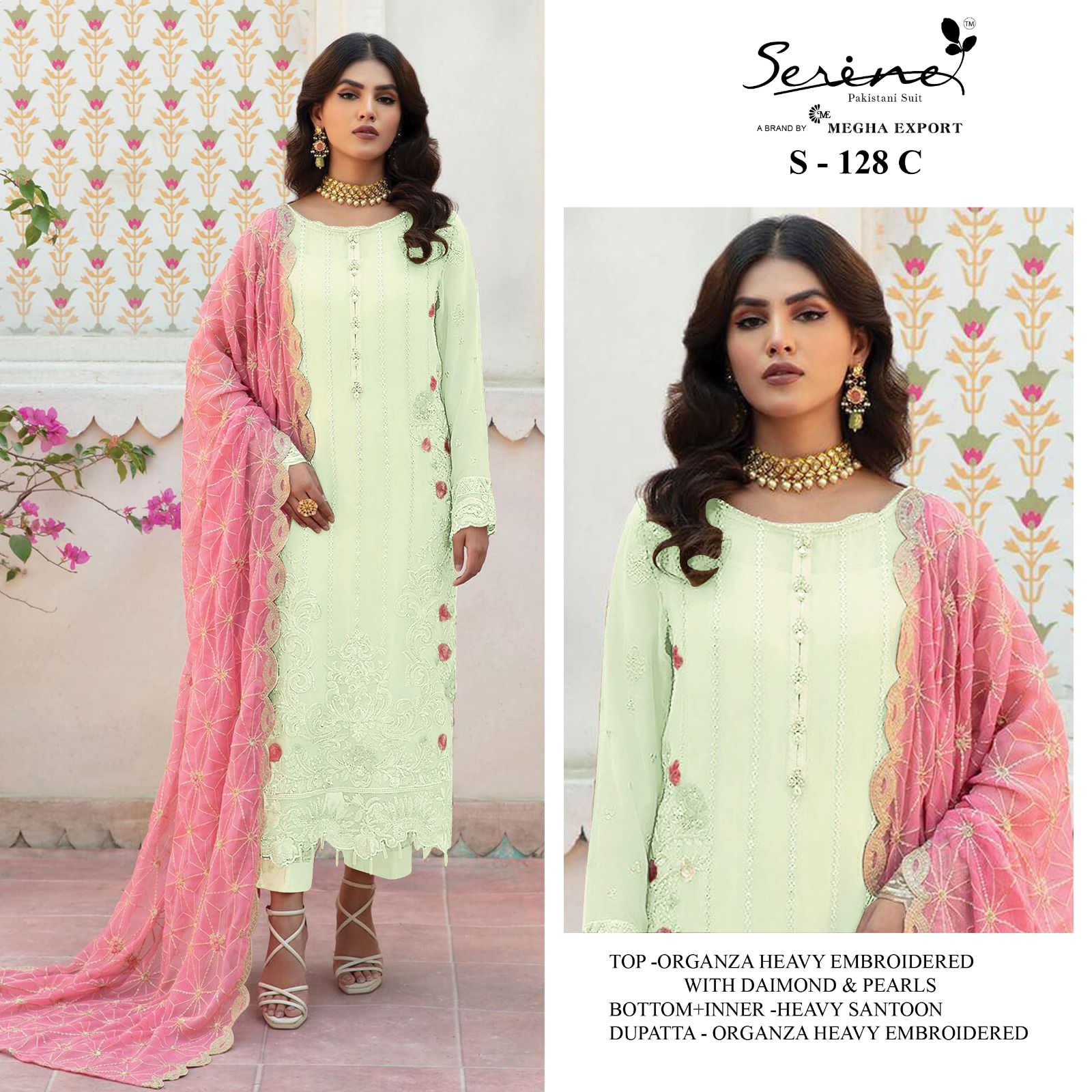 Serine S-128 Wholesale Pakistani Concept Pakistani Suits