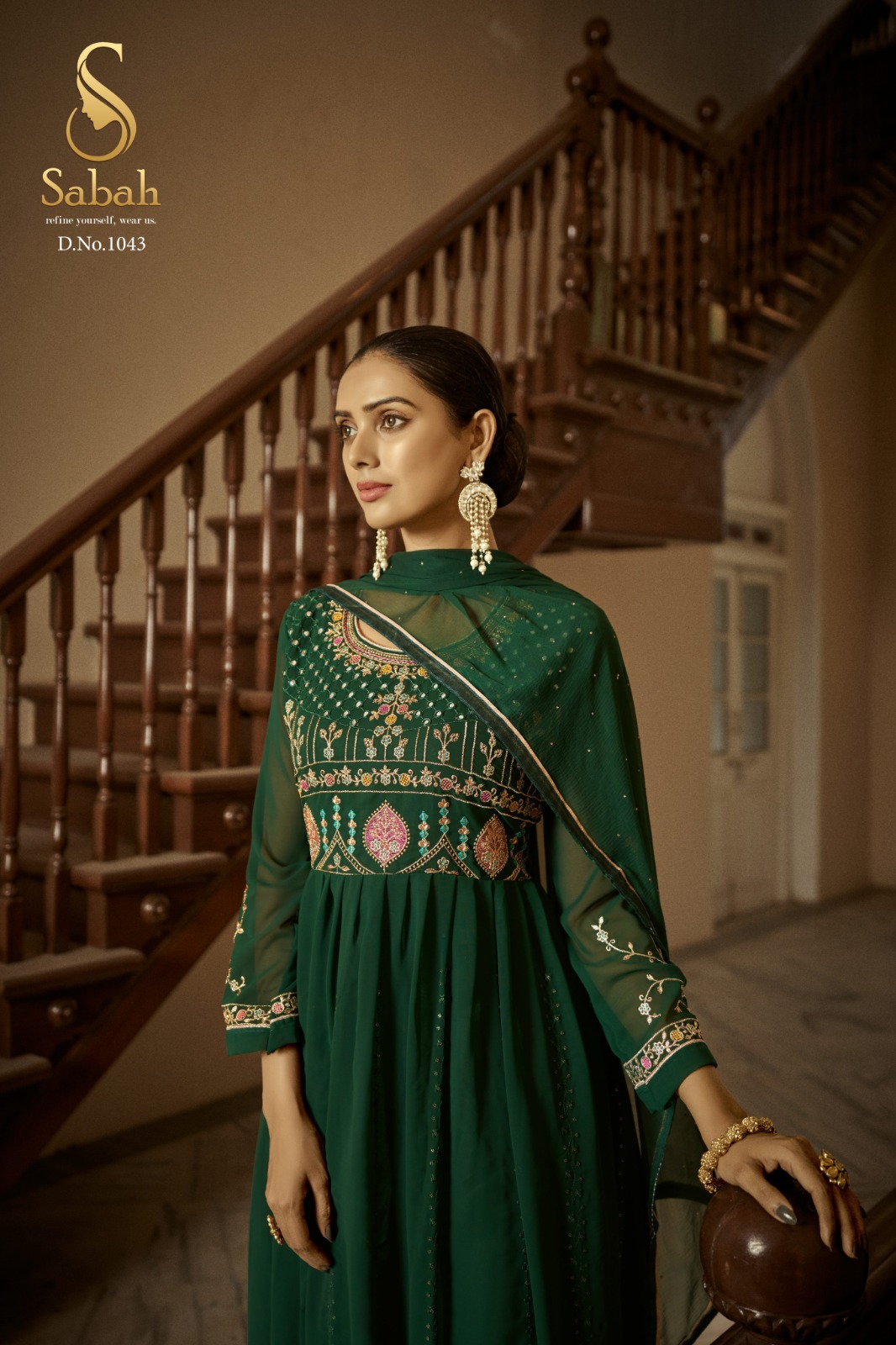Sabah FIza Wholesale Designer Heavy Fox Georgette Anarkali Salwar Suits