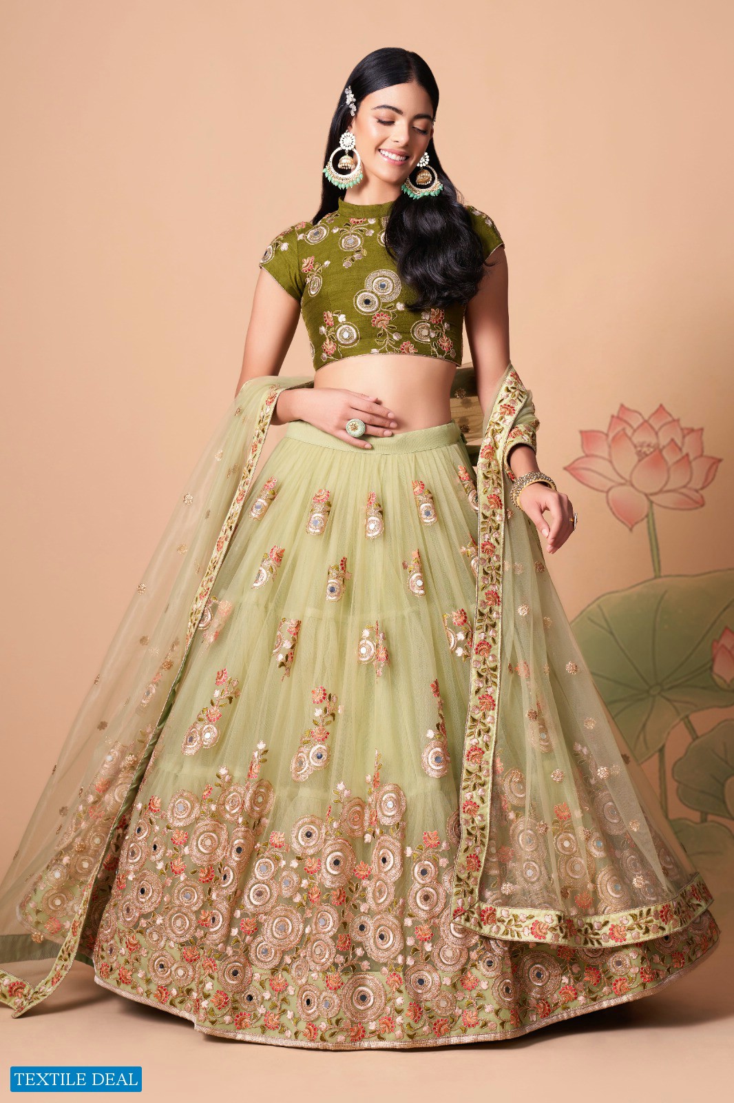 Zeel D.no 7326 Wholesale Heavy Wedding Lehengas