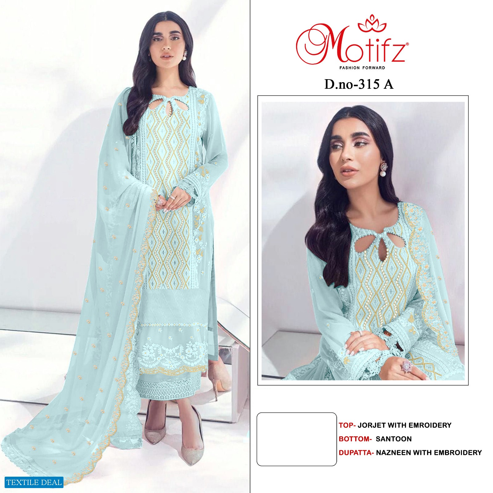 Motifz D.no 315 Wholesale Pakistani Concept Pakistani Suits