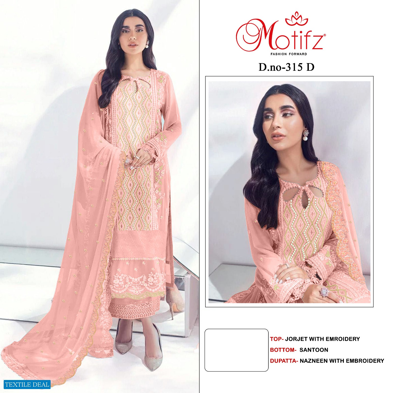 Motifz D.no 315 Wholesale Pakistani Concept Pakistani Suits