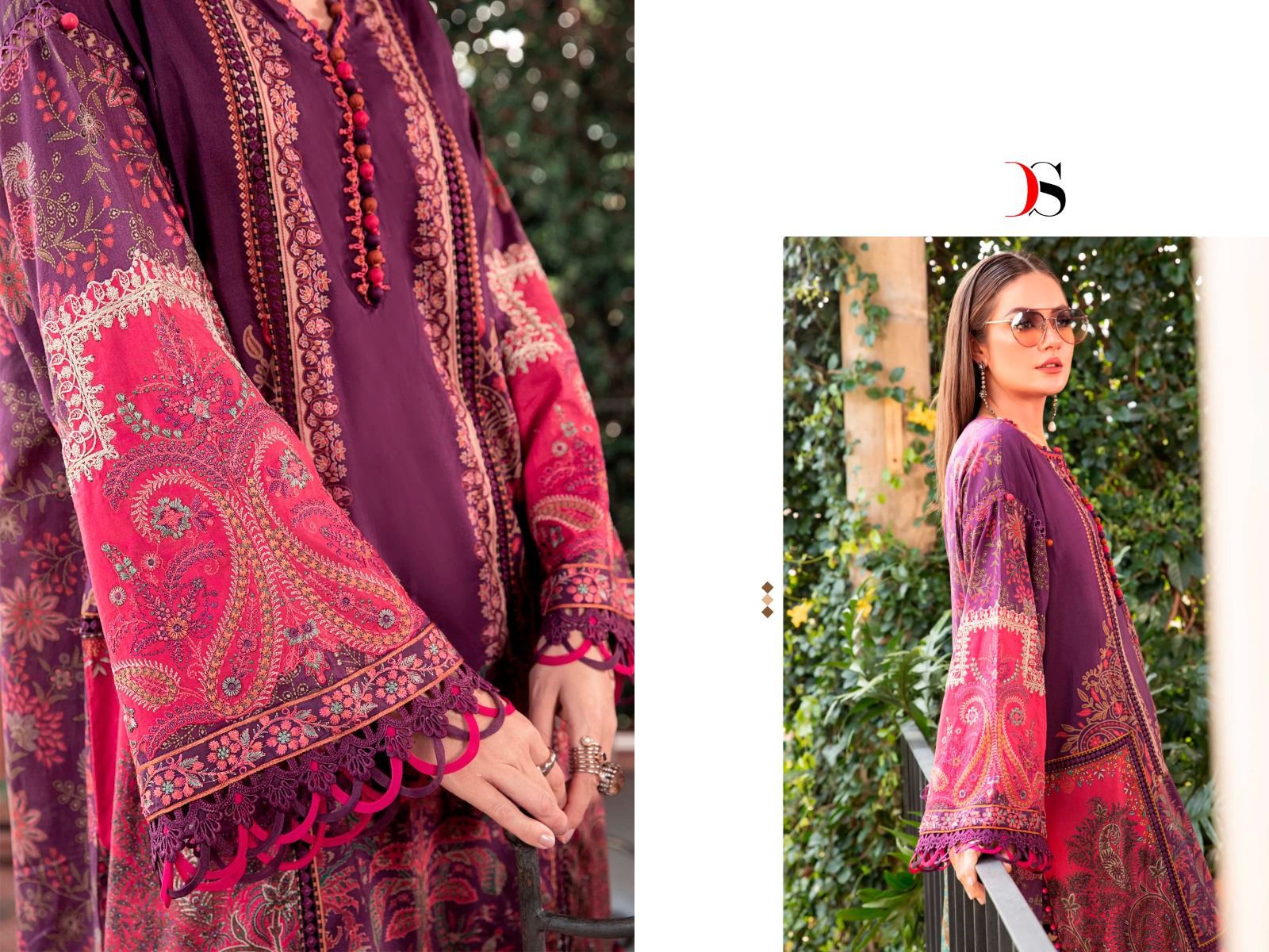 MARIA B M PRINT 23 VOL 2 BY DEEPSY SUIT BEAUTIFUL DIGITAL PAKISTANI SUIT