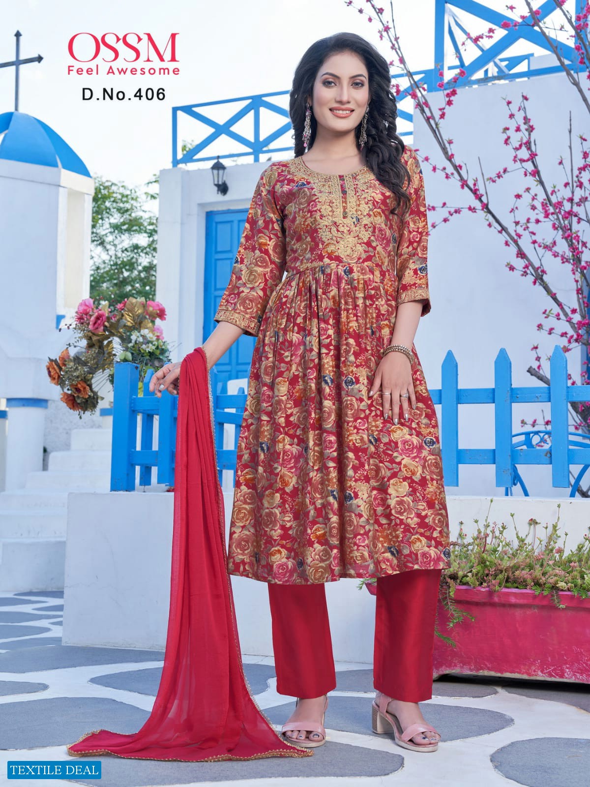 OSSM Mannat Vol-4 Wholesale Fully Stitched Nyra Collection