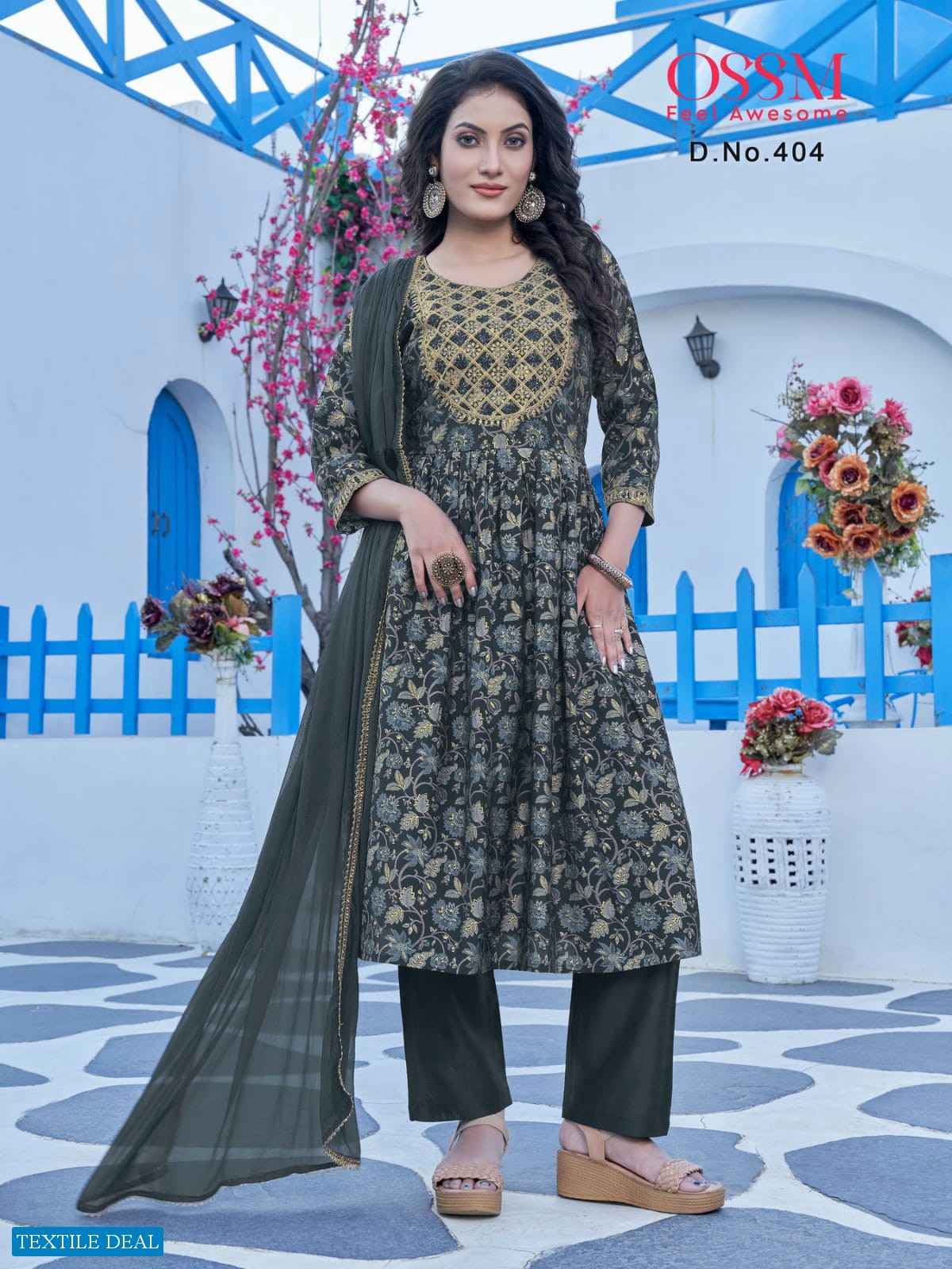 OSSM Mannat Vol-4 Wholesale Fully Stitched Nyra Collection