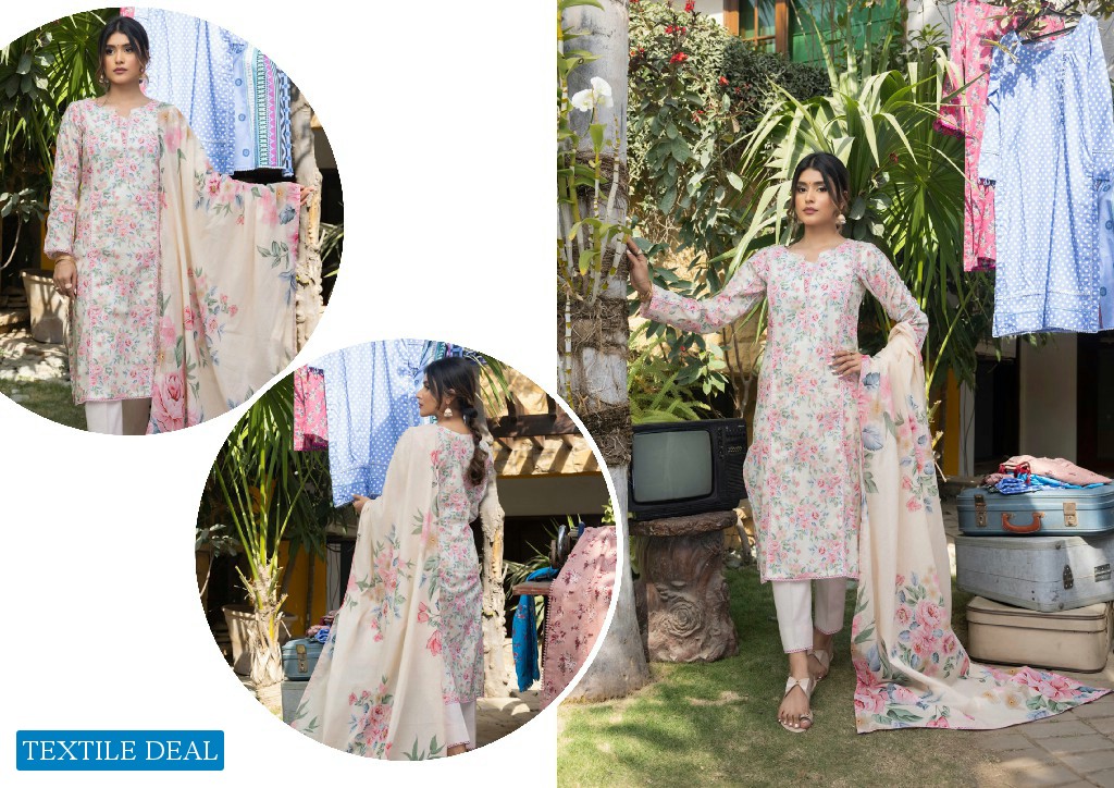 Regalia Salina Digital Printed Lawn Vol-6 2023 Wholesale Original Pakistani Suits
