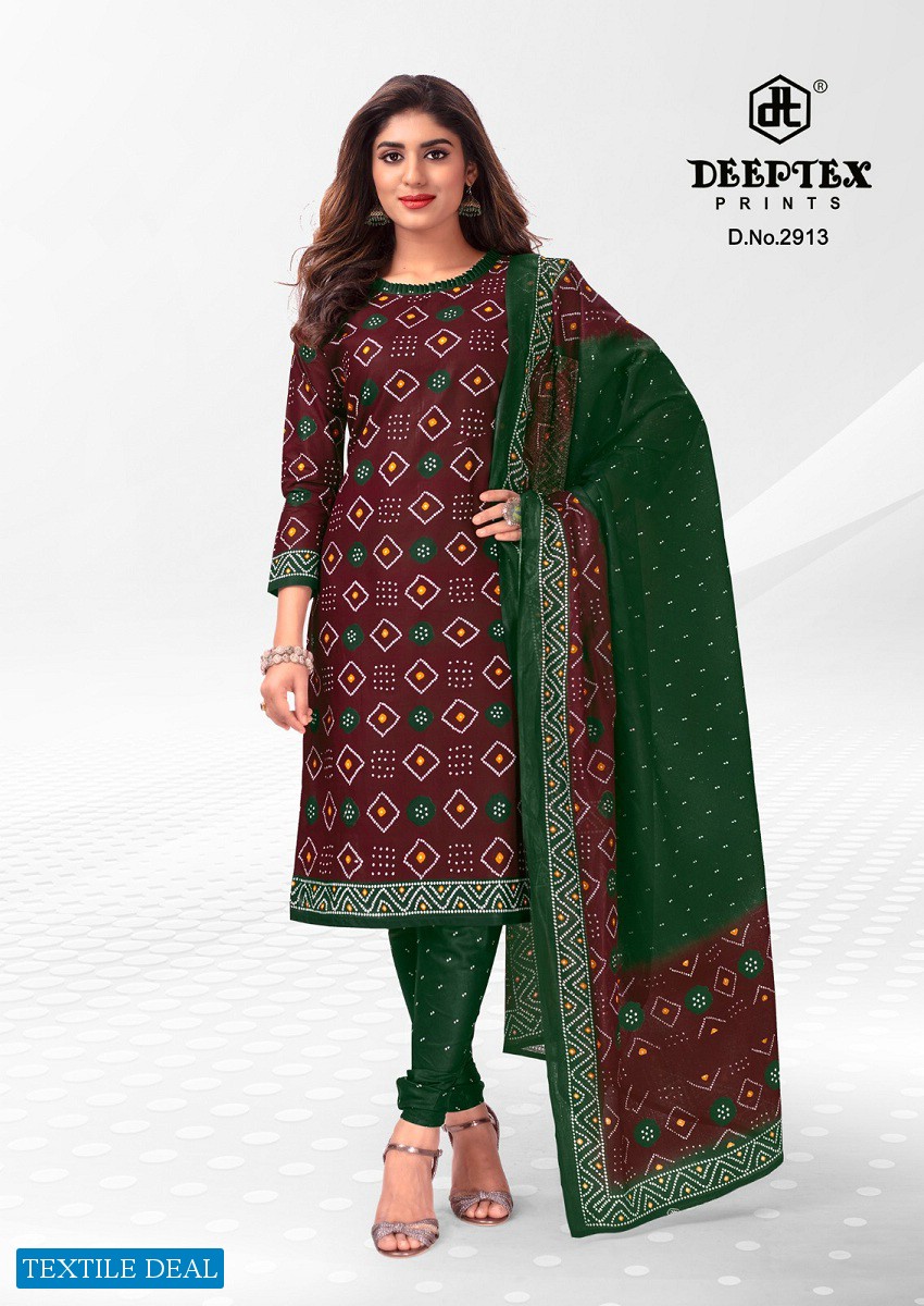 Deeptex Classic Chunaris Vol-29 Wholesale Pure Cotton Printed Dress Material