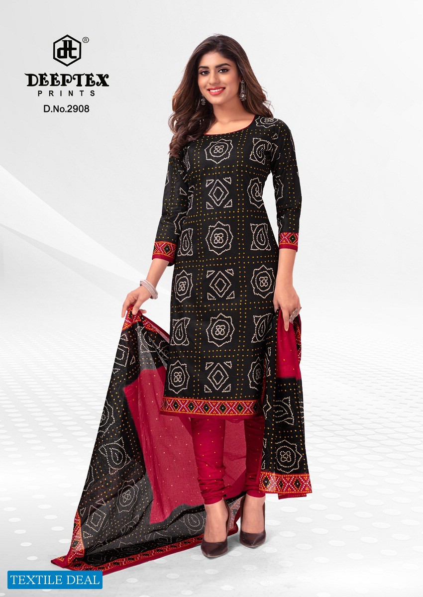 Deeptex Classic Chunaris Vol-29 Wholesale Pure Cotton Printed Dress Material