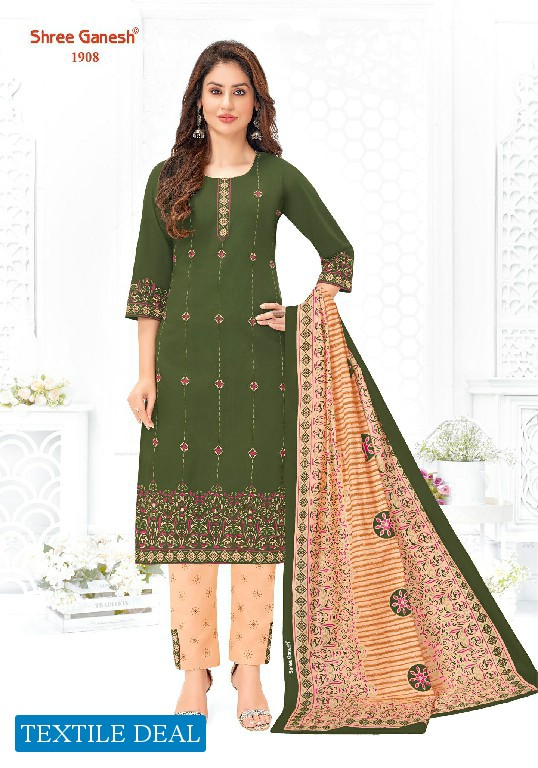 Shree Ganesh Samaiyra Vol-9 Wholesale Pant Chudidar Special Cotton Dress