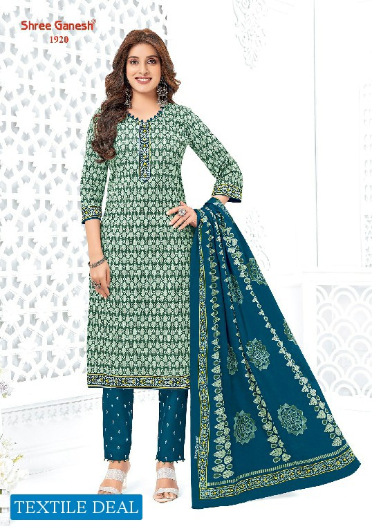 Shree Ganesh Samaiyra Vol-9 Wholesale Pant Chudidar Special Cotton Dress