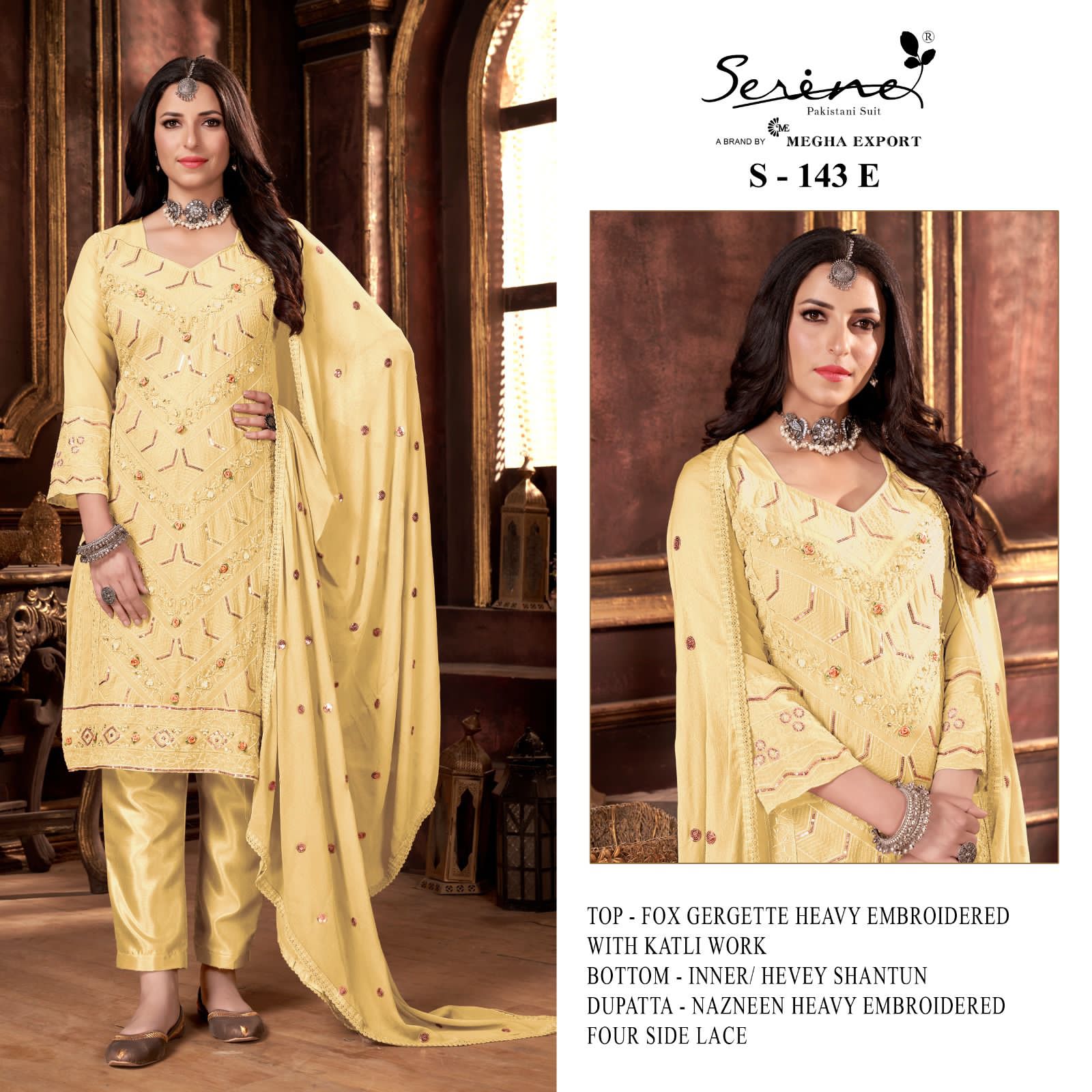 Serine S-143 Wholesale Pakistani Concept Pakistani Suits