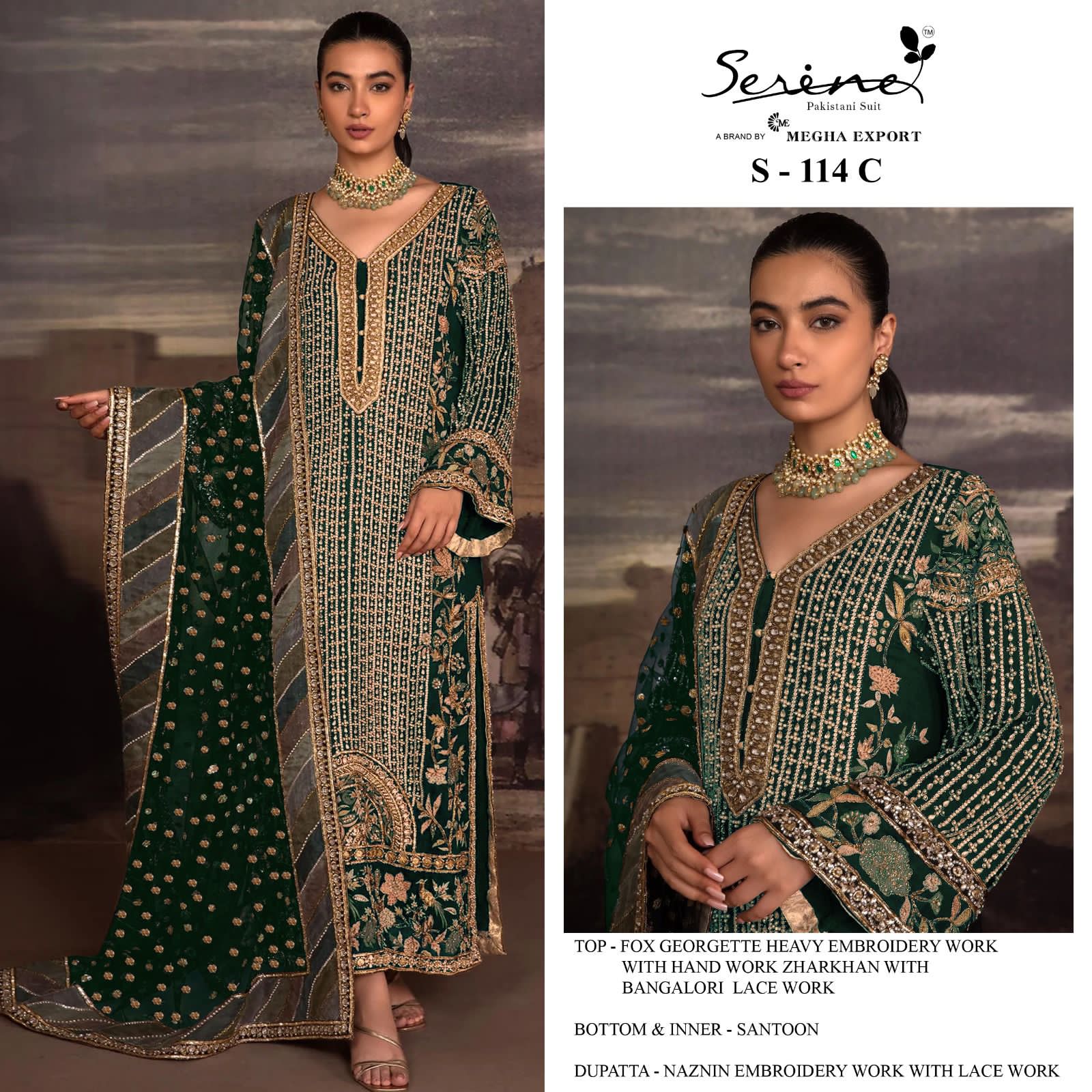 Serine S-114 Wholesale Pakistani Concept Pakistani Suits