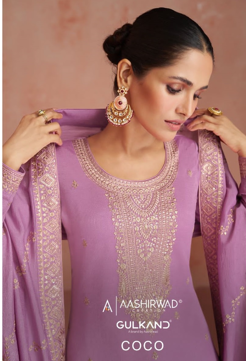COCO BY AASHIRWAD GULKAND DESIGNER WORK SUIT COLLECTION