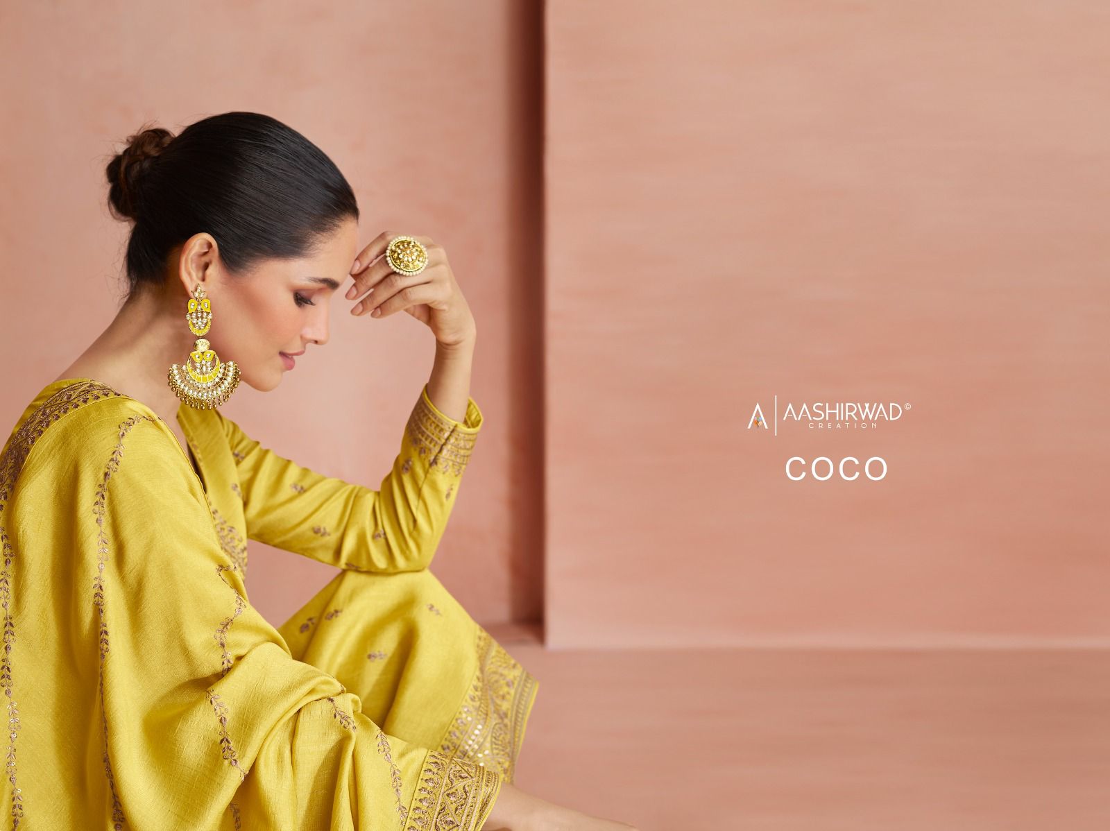 COCO BY AASHIRWAD GULKAND DESIGNER WORK SUIT COLLECTION