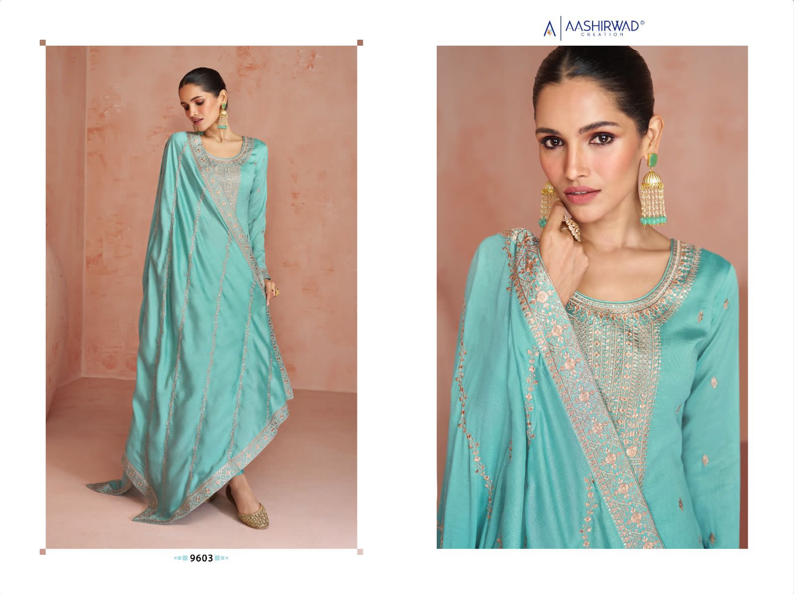 COCO BY AASHIRWAD GULKAND DESIGNER WORK SUIT COLLECTION