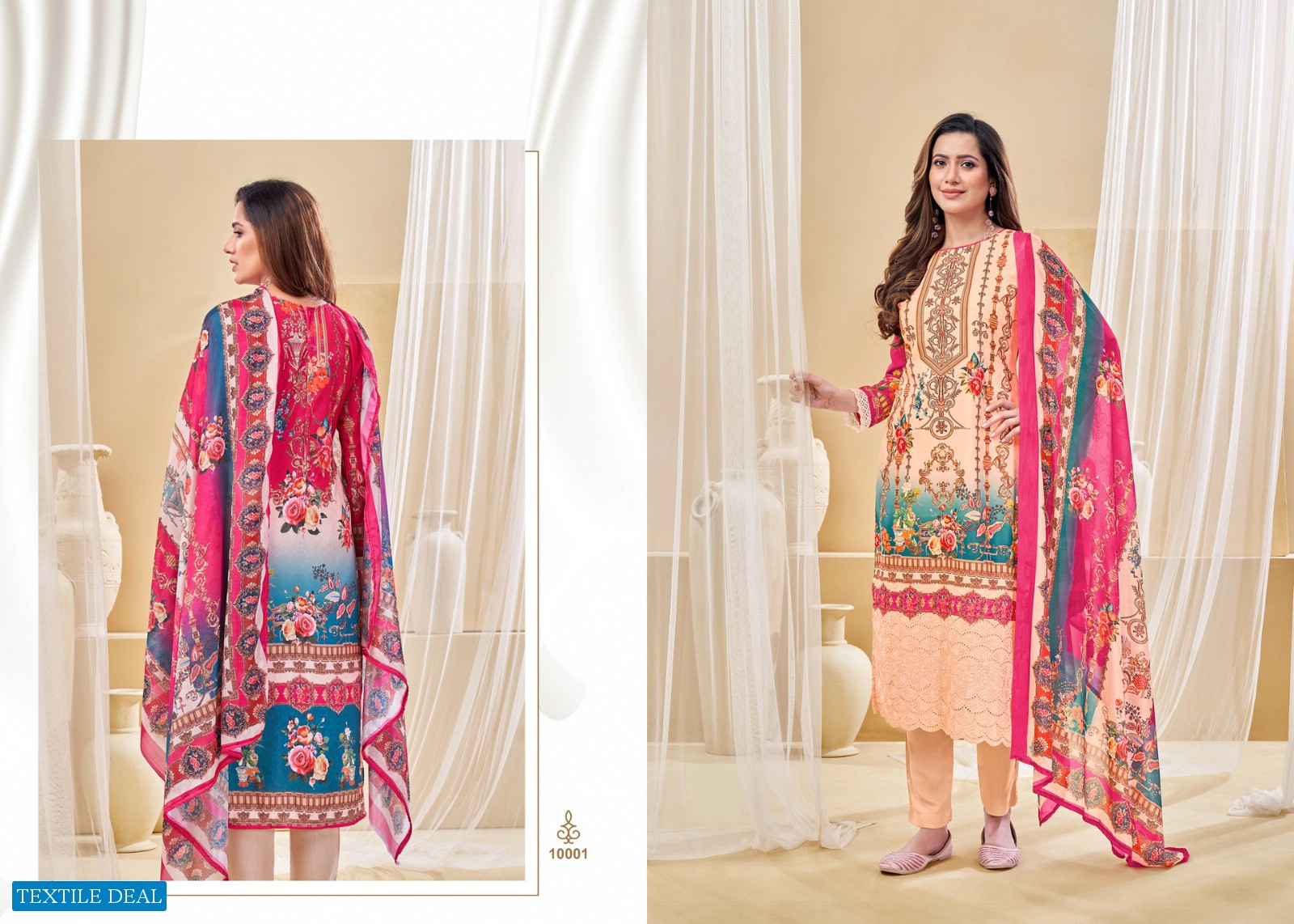 ZSM Safa Wholesale Pakistani Style Summer Collection Dress Material