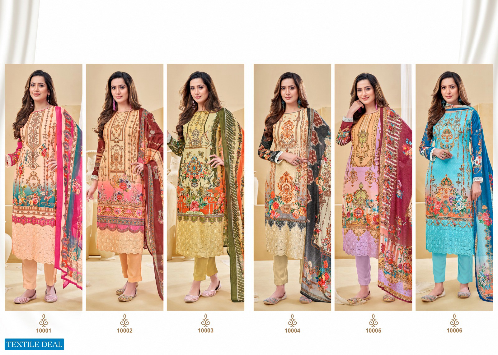 ZSM Safa Wholesale Pakistani Style Summer Collection Dress Material