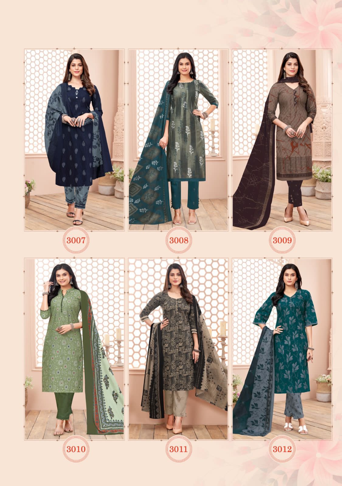 Balaji Chitra Vol-30 Wholesale Pure Cotton Printed Dress Material