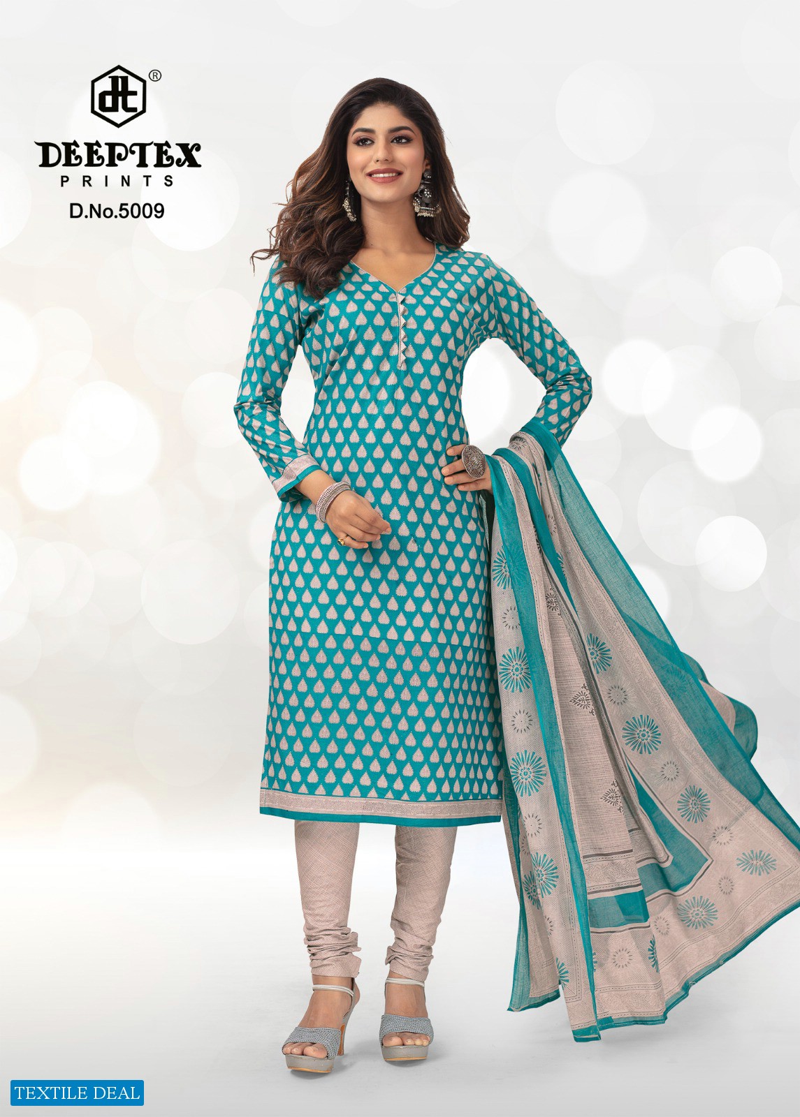 Deeptex Aaliza Vol-5 Wholesale Pure Cotton Printed Dress Material