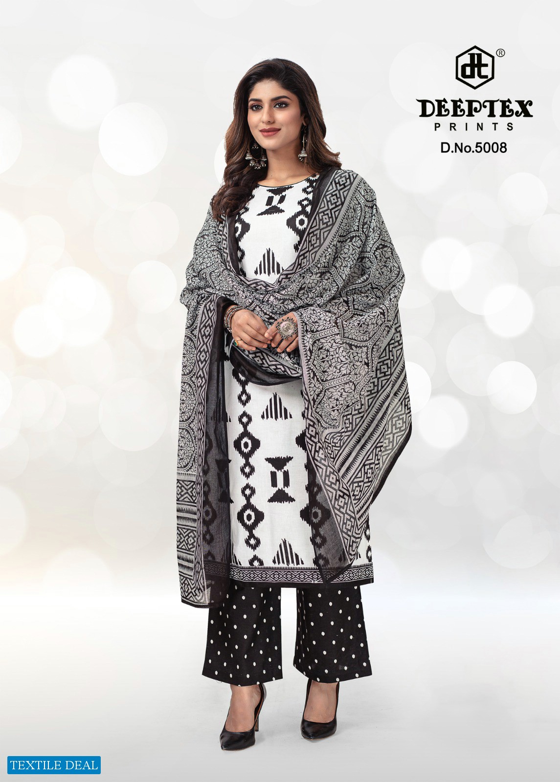 Deeptex Aaliza Vol-5 Wholesale Pure Cotton Printed Dress Material