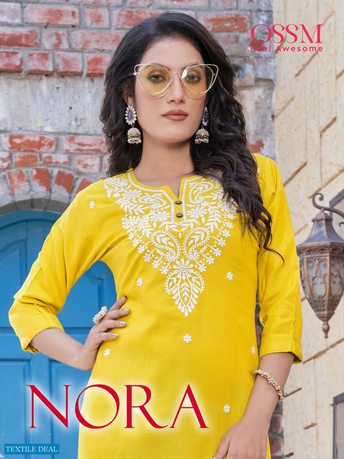 OSSM Nora Wholesale Short Embroidered Tops