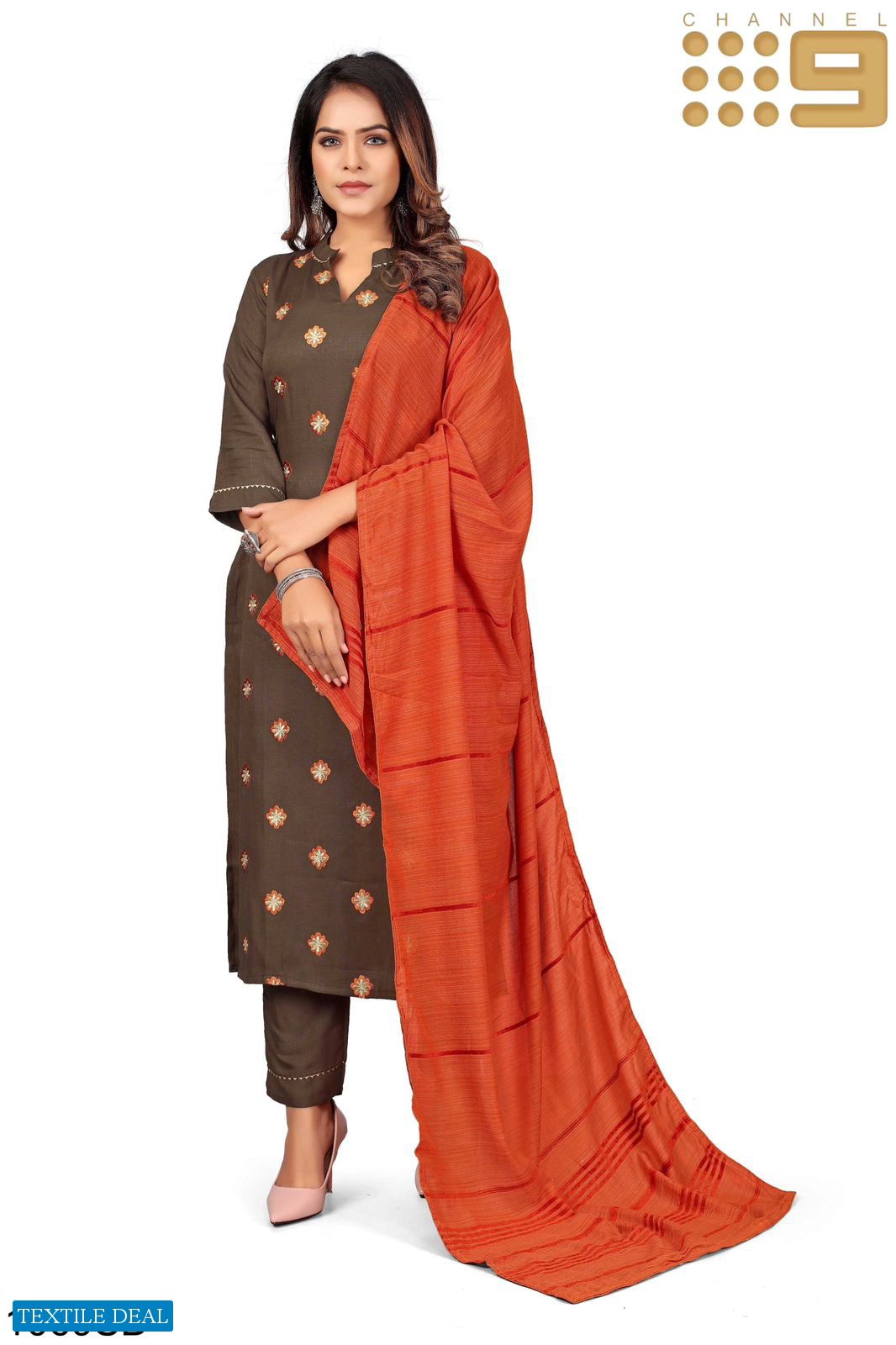 Channel 9 1064SD To 1070SD Wholesale Readymade 3 Piece Suits Combo