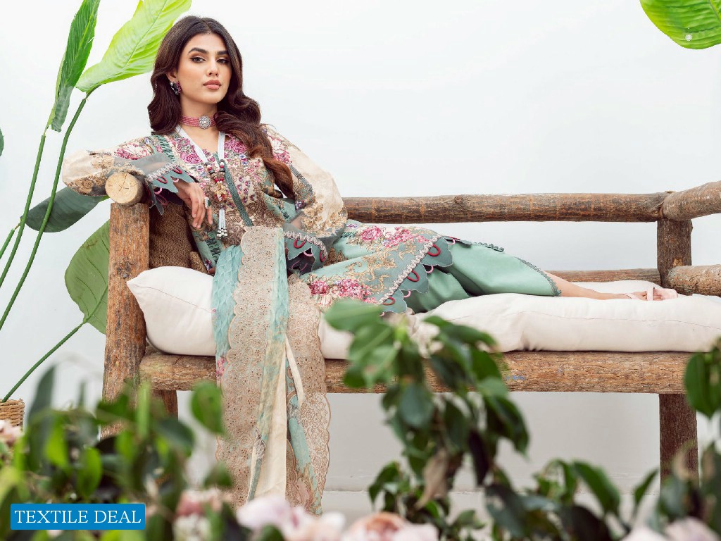 Jade Needle Wonder Wholesale Digital Printed Embroidered Luxury Lawn Shirt Pakistani Suits