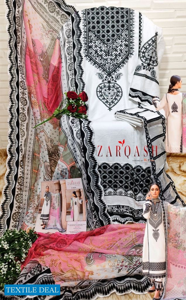 Zarqash Z-3019 Wholesale Pakistani Concept Pakistani Suits