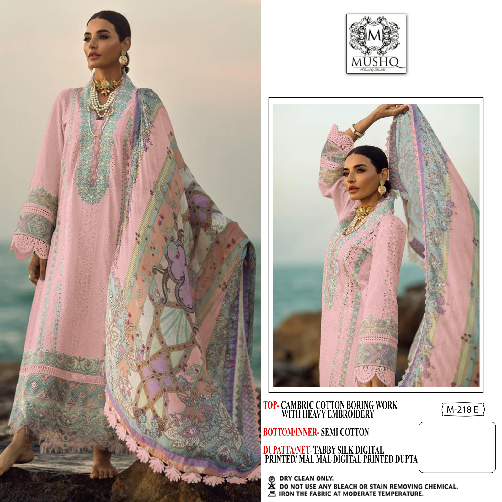 Mushq M-218 Wholesale Pakistani Concept Pakistani Suits