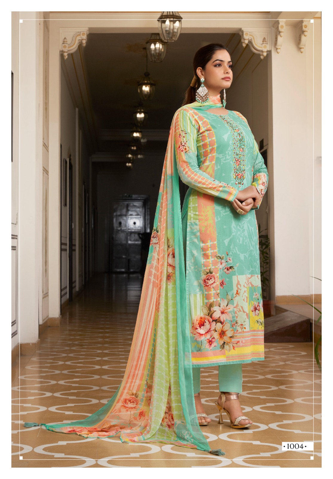 Rang Elaan-E-Ishq Wholesale Pure Swiss Lawn With Work Salwar Suits