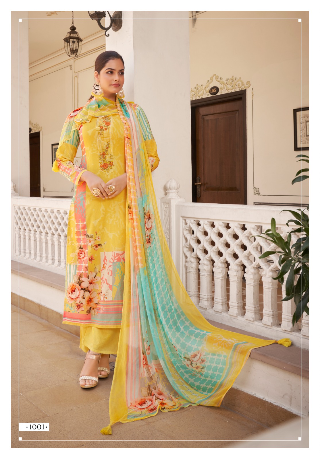 Rang Elaan-E-Ishq Wholesale Pure Swiss Lawn With Work Salwar Suits