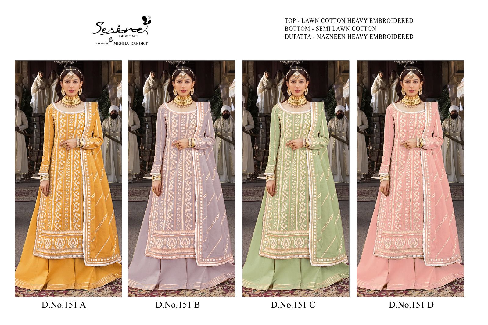 Serine S-151 Wholesale Pakistani Concept Pakistani Suits