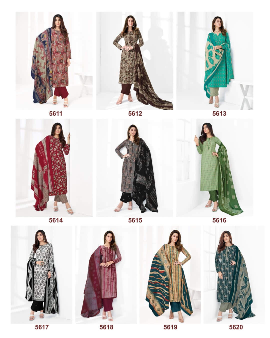 SURYAJYOTI TRENDY COTTON VOL 56 COTTON DUPATTA SUITS