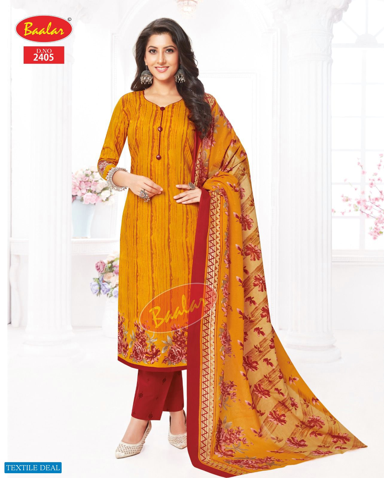 Baalar Zaara Vol-14 Wholesale Pure Cotton Printed Dress Material