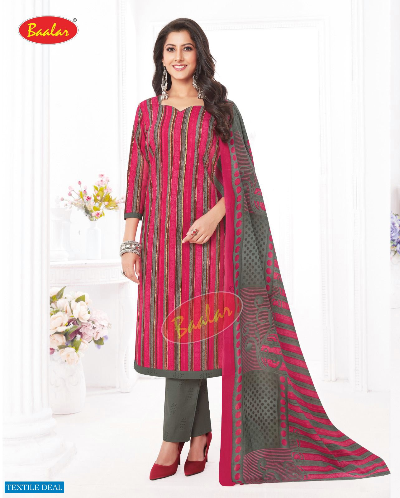 Baalar Zaara Vol-14 Wholesale Pure Cotton Printed Dress Material