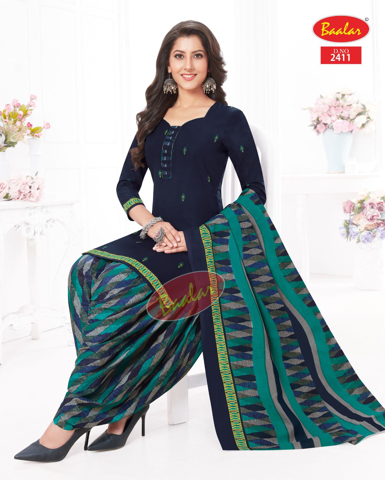 Baalar Zaara Vol-14 Wholesale Pure Cotton Printed Dress Material