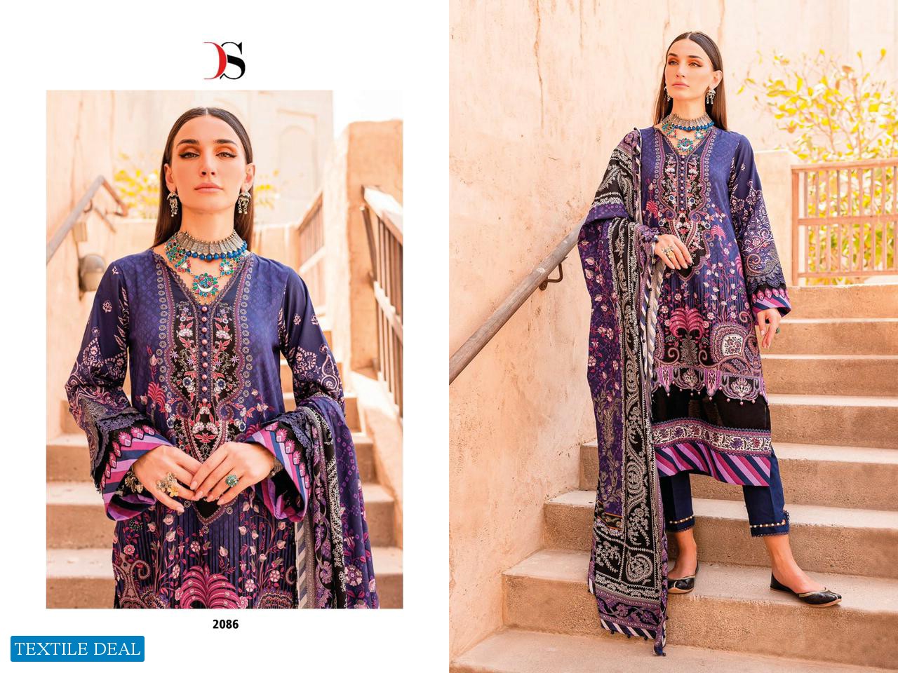 Deepsy Firdous Urbane-23 NX Wholesale Pakistani Concept Salwar Suits