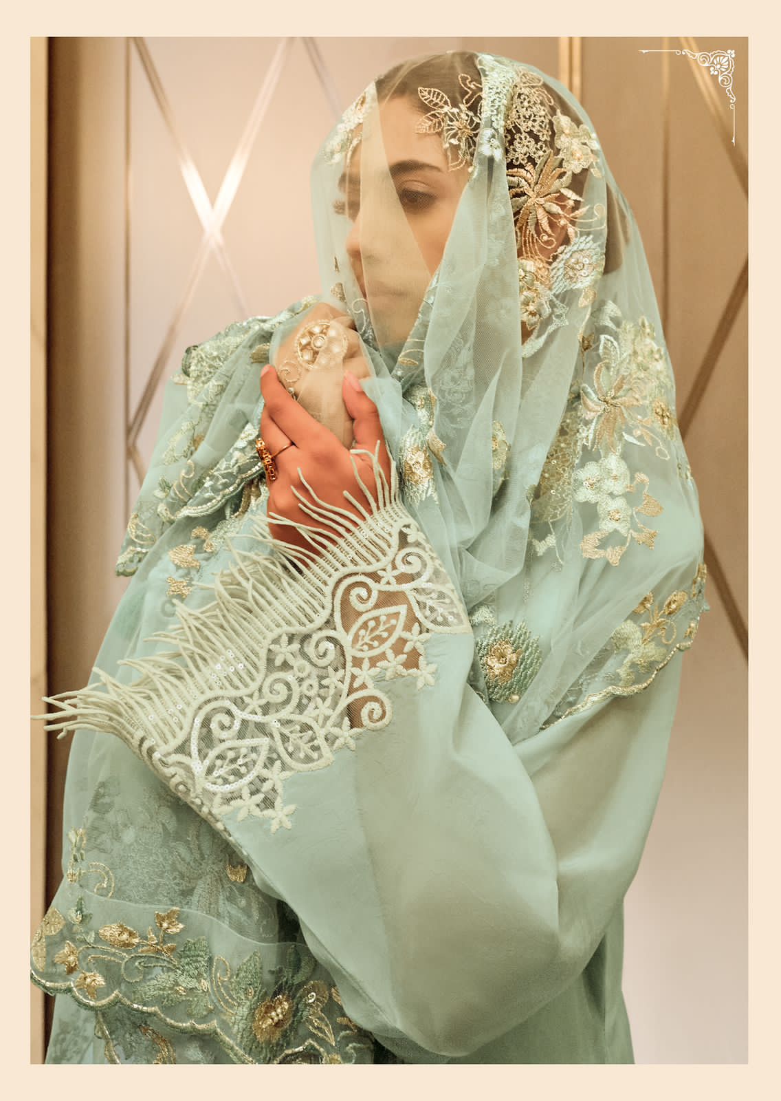 Varsha Softhues Wholesale Viscose Organza With Hand Work Designer Salwar Suits